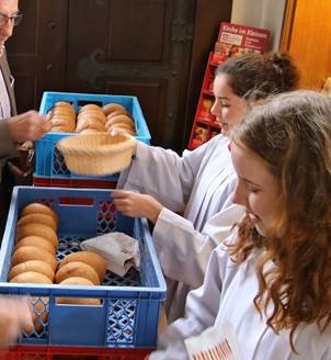 Aktion Minibrot zum Erntedankfest