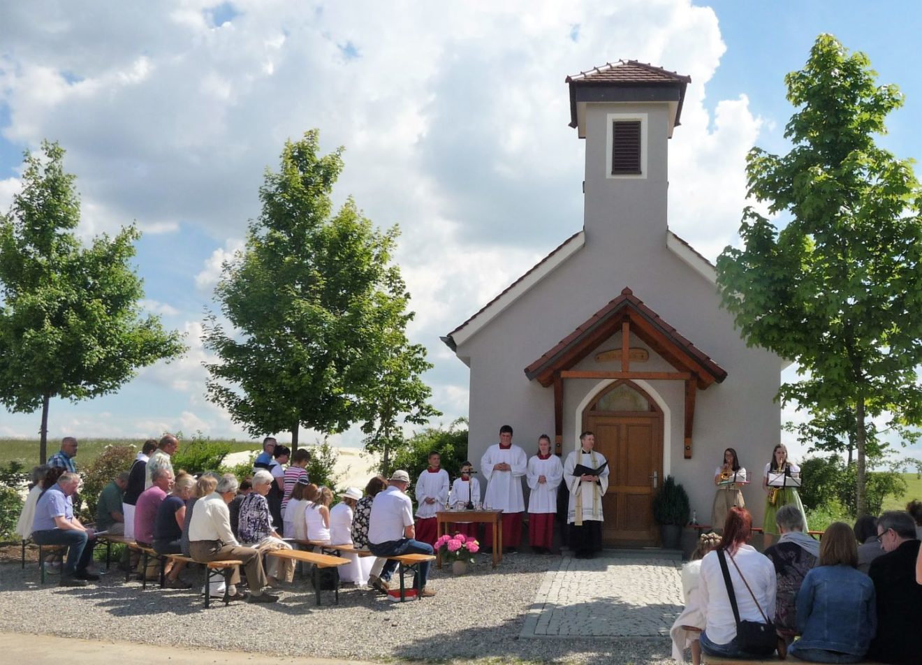 Maiandacht ＂Maria im Felde＂ Walchshofen