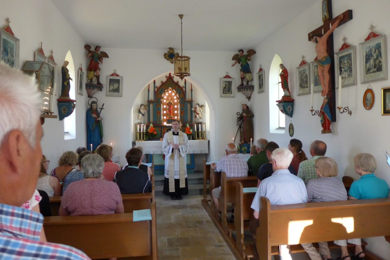 Festgottesdienst zum Patrozinium Herz-Jesu-Kapelle Untergriesbach
