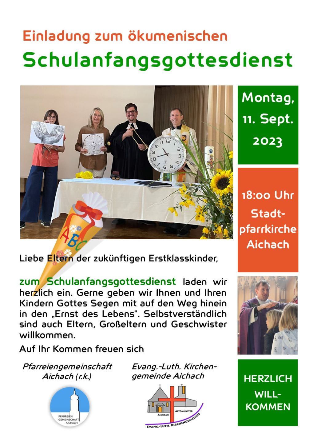 Ökumenischer Schulanfangsgottesdienst