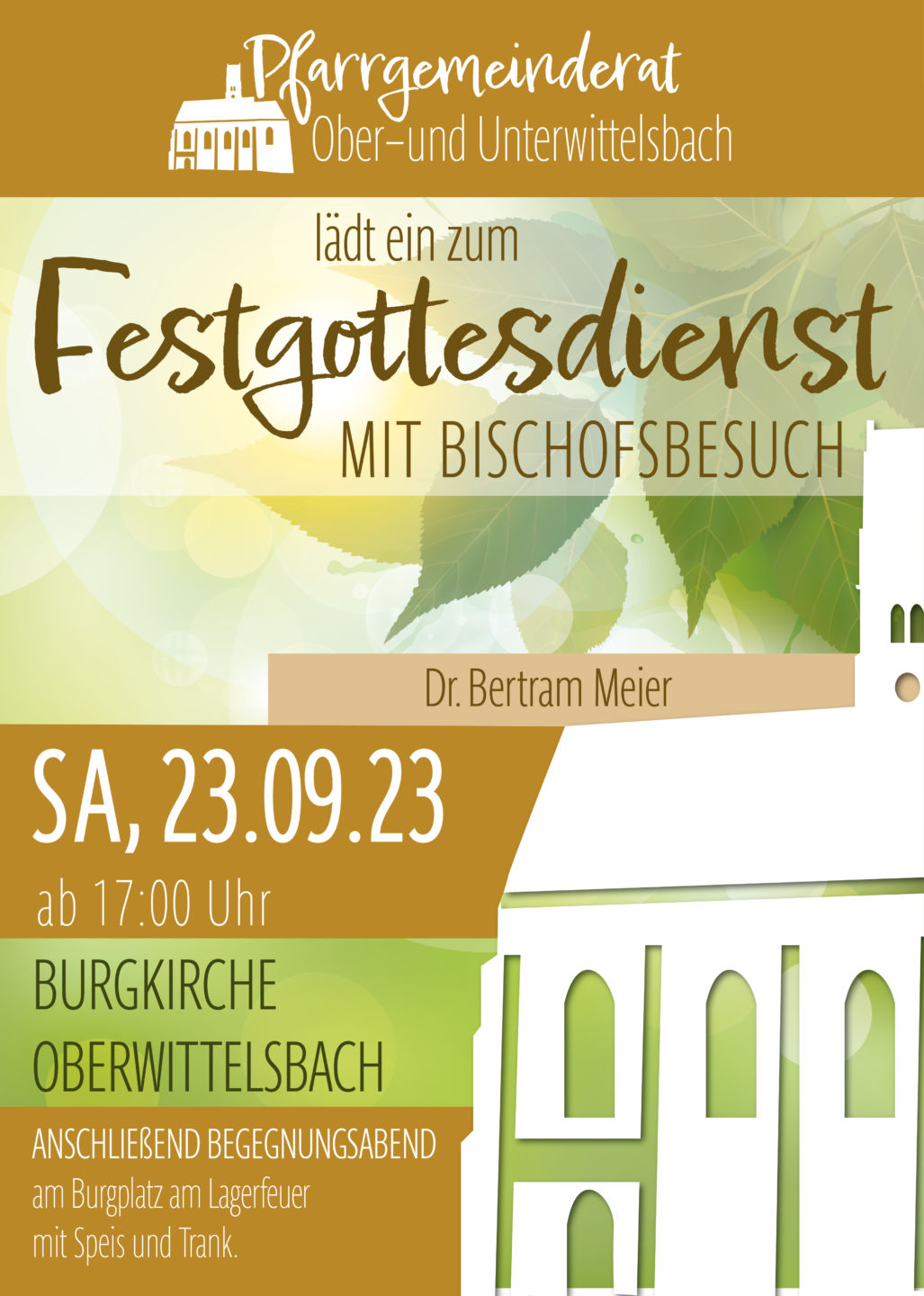 Festgottesdienst mit Bischofsbesuch