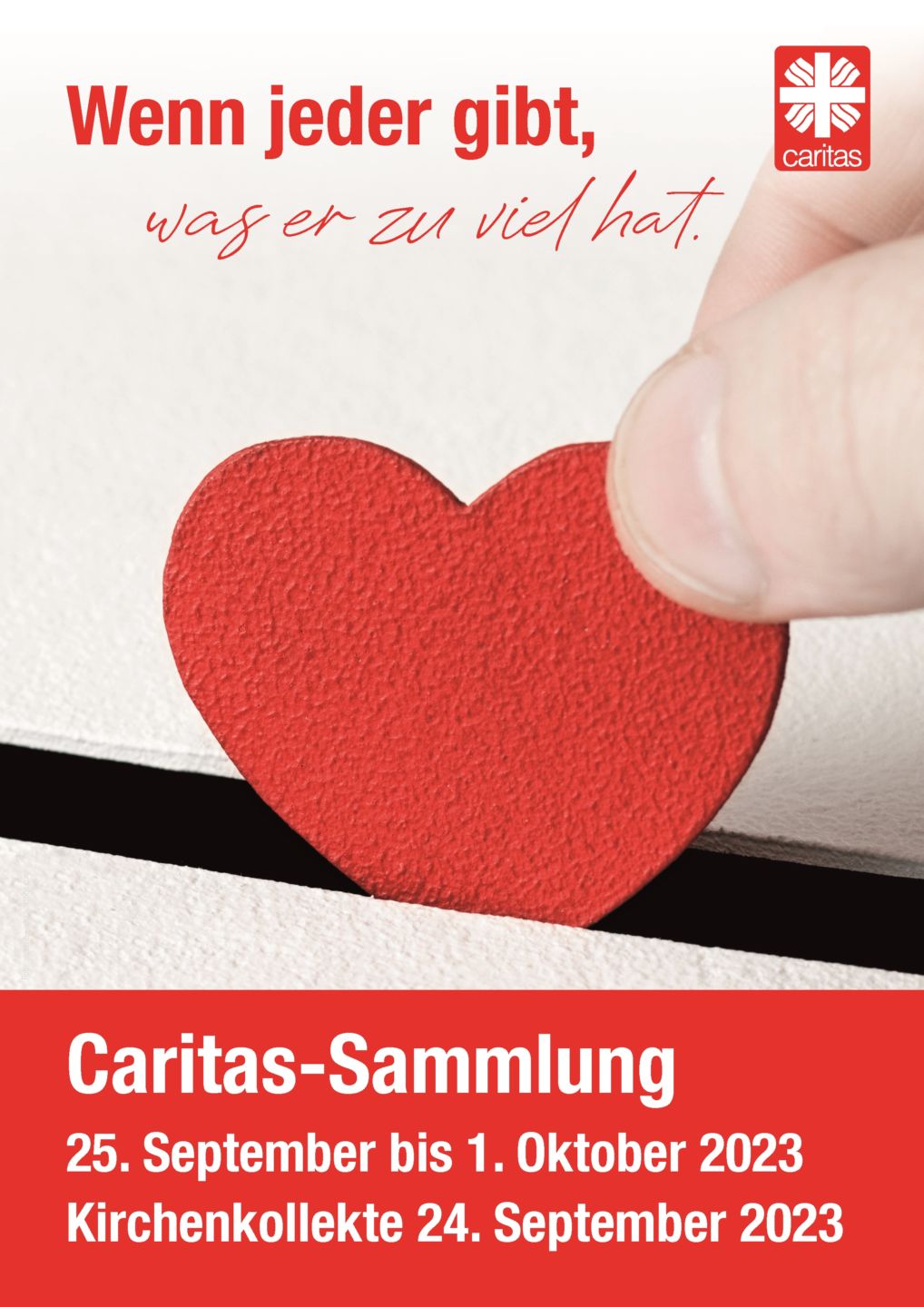 Caritas-Herbstsammlung