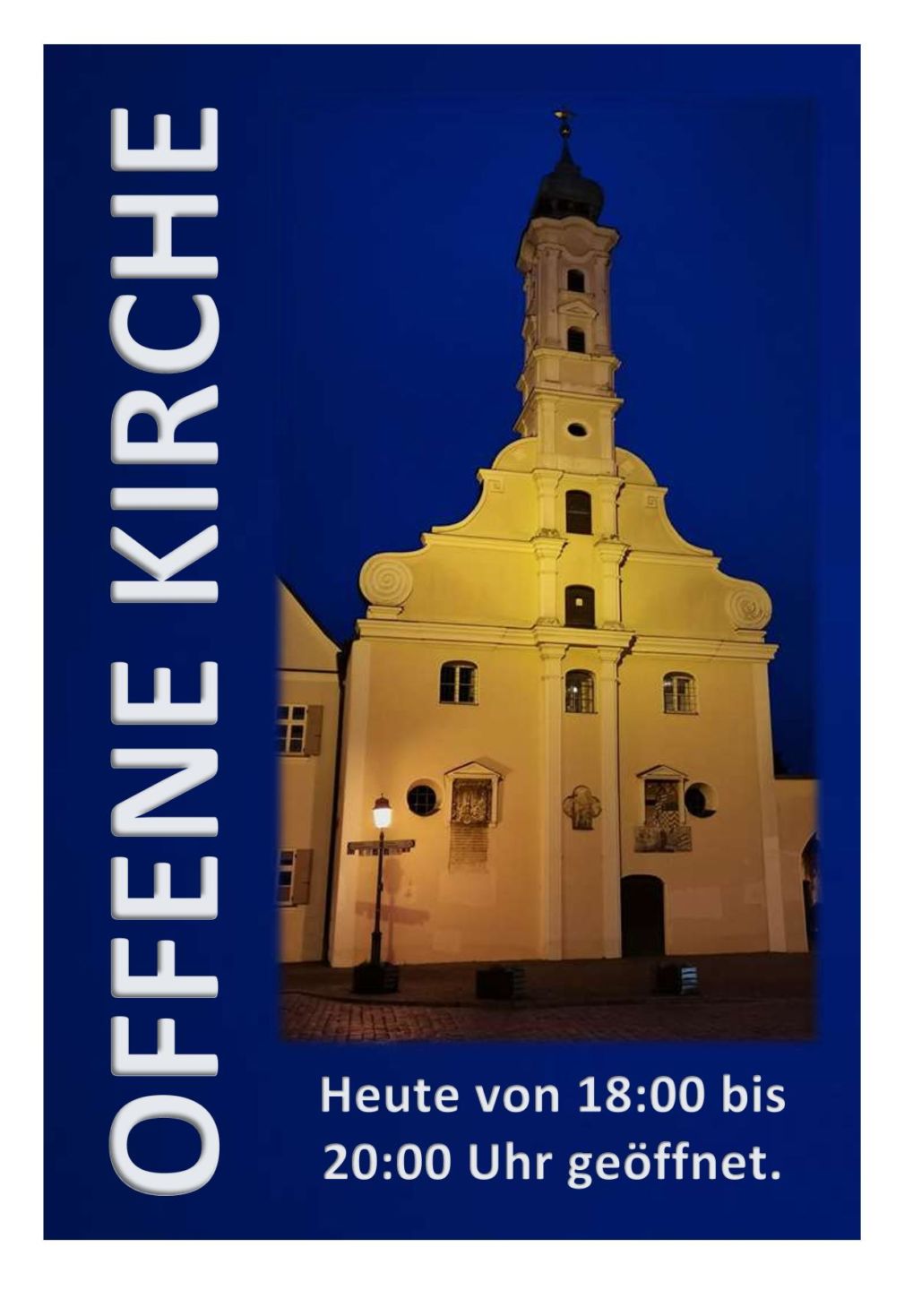 Offene Kirche - Tritt ein!