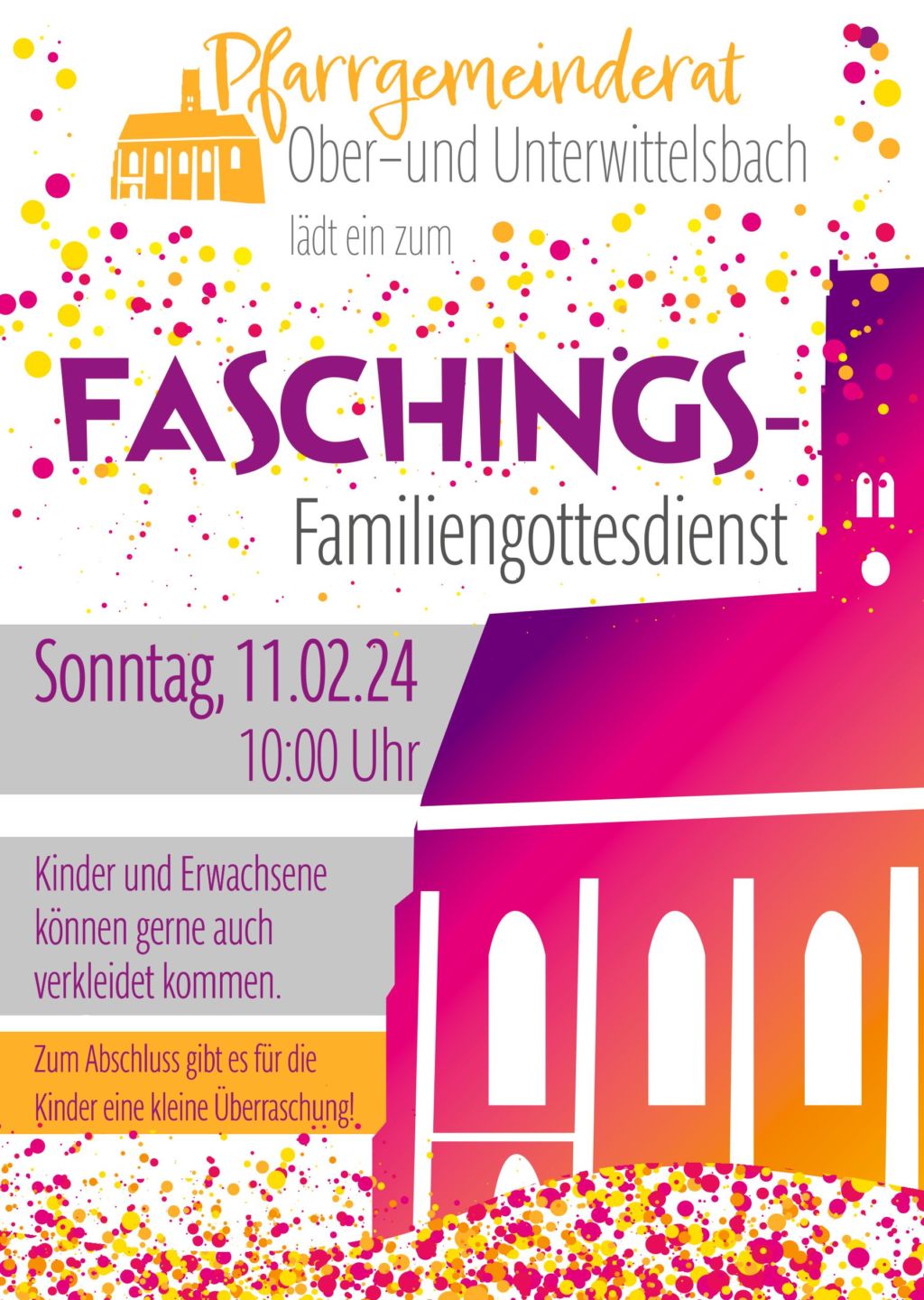 Faschings-Familiengottesdienst