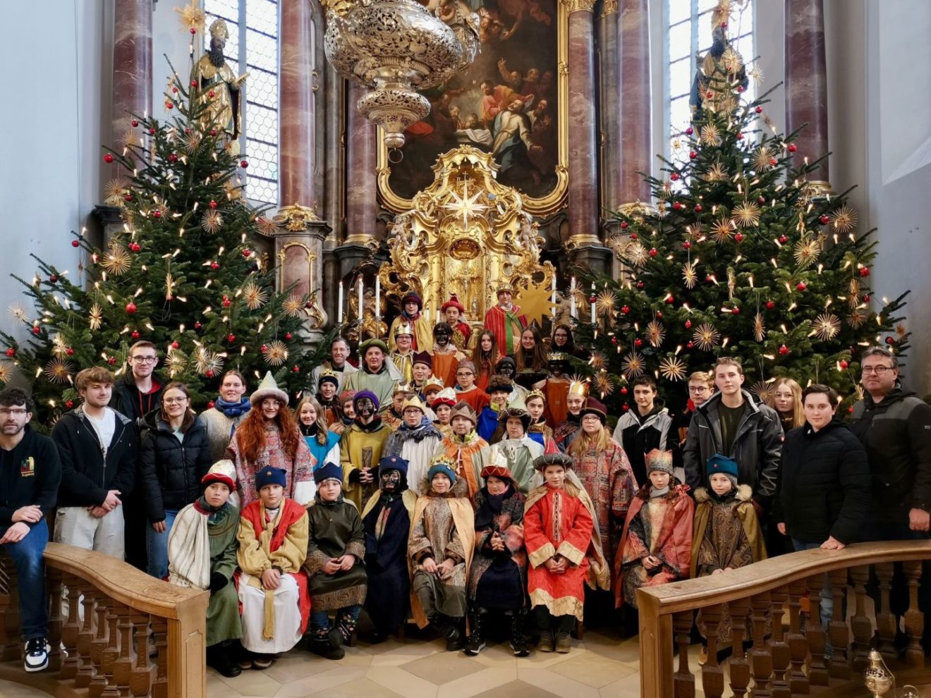 Sternsinger kommen in die Häuser und Wohnungen