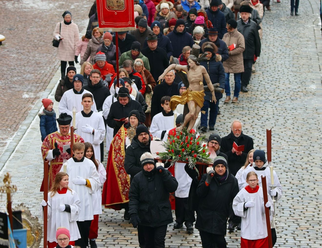 Andacht zum Sebastiansfest mit Prozession