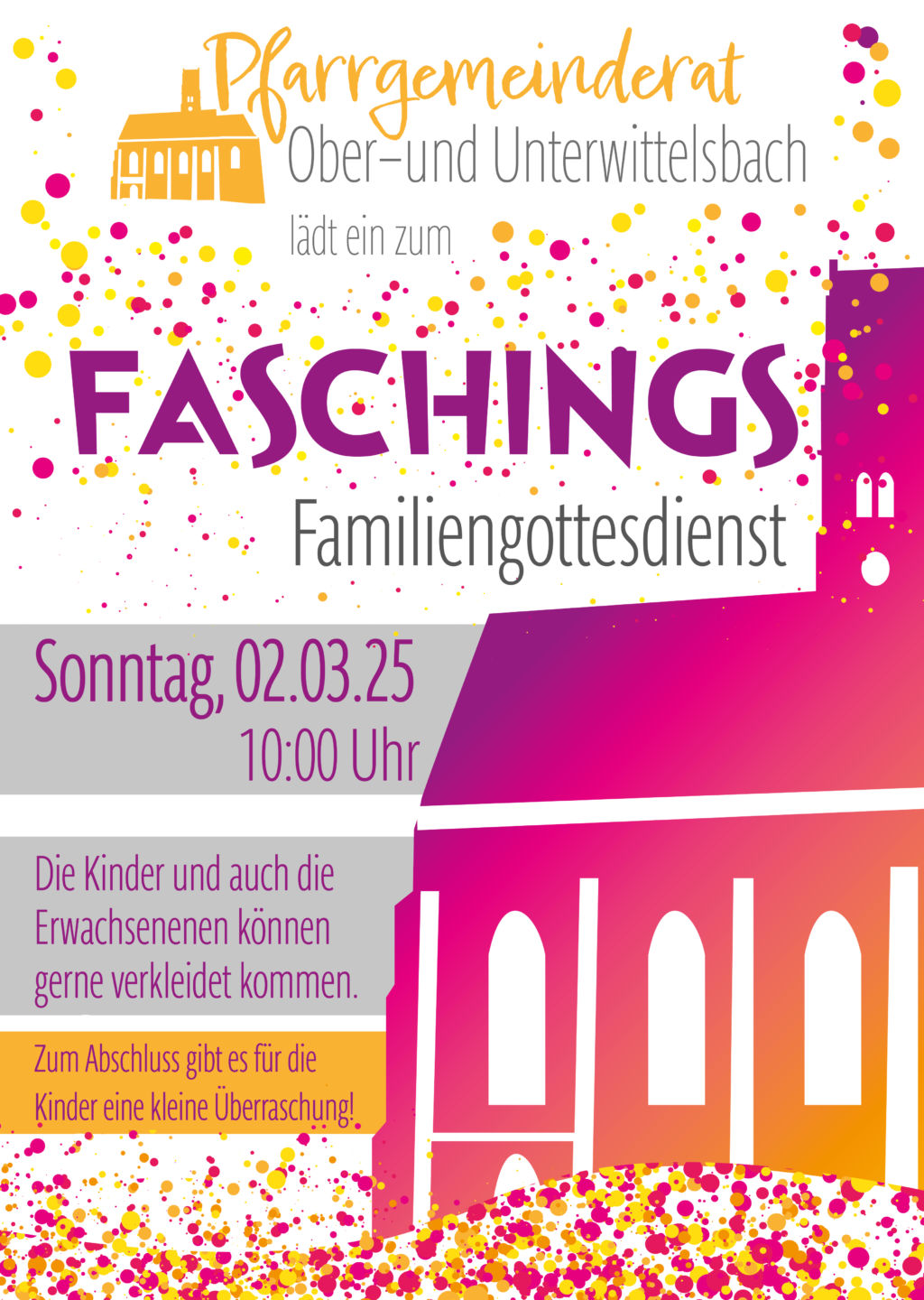 Faschings-Familiengottesdienst