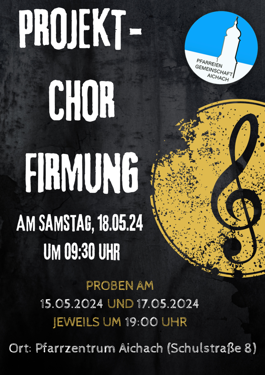 Projektchor zur Firmung