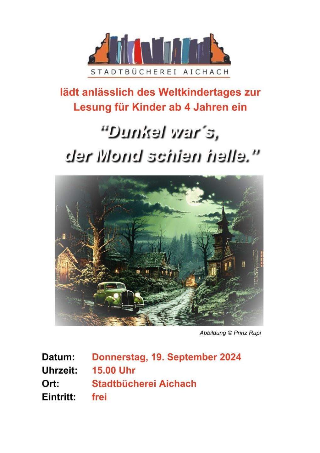 Lesung zum Weltkindertag
