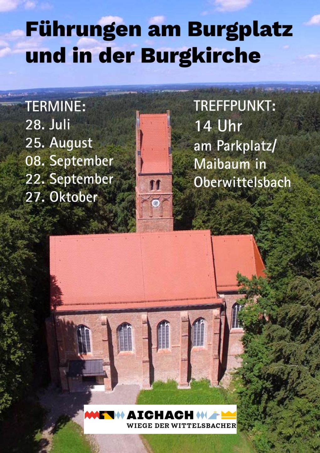 Führungen in Oberwittelsbach - Burgplatz und Kirche