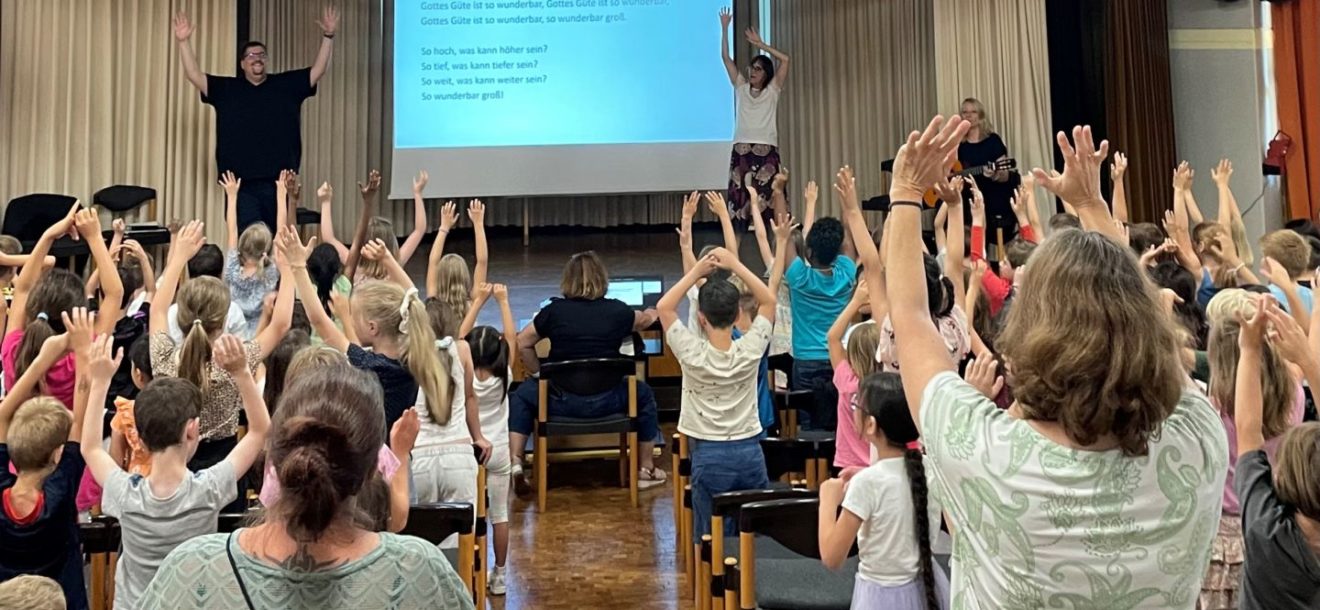 Abschlussandacht der Grundschule