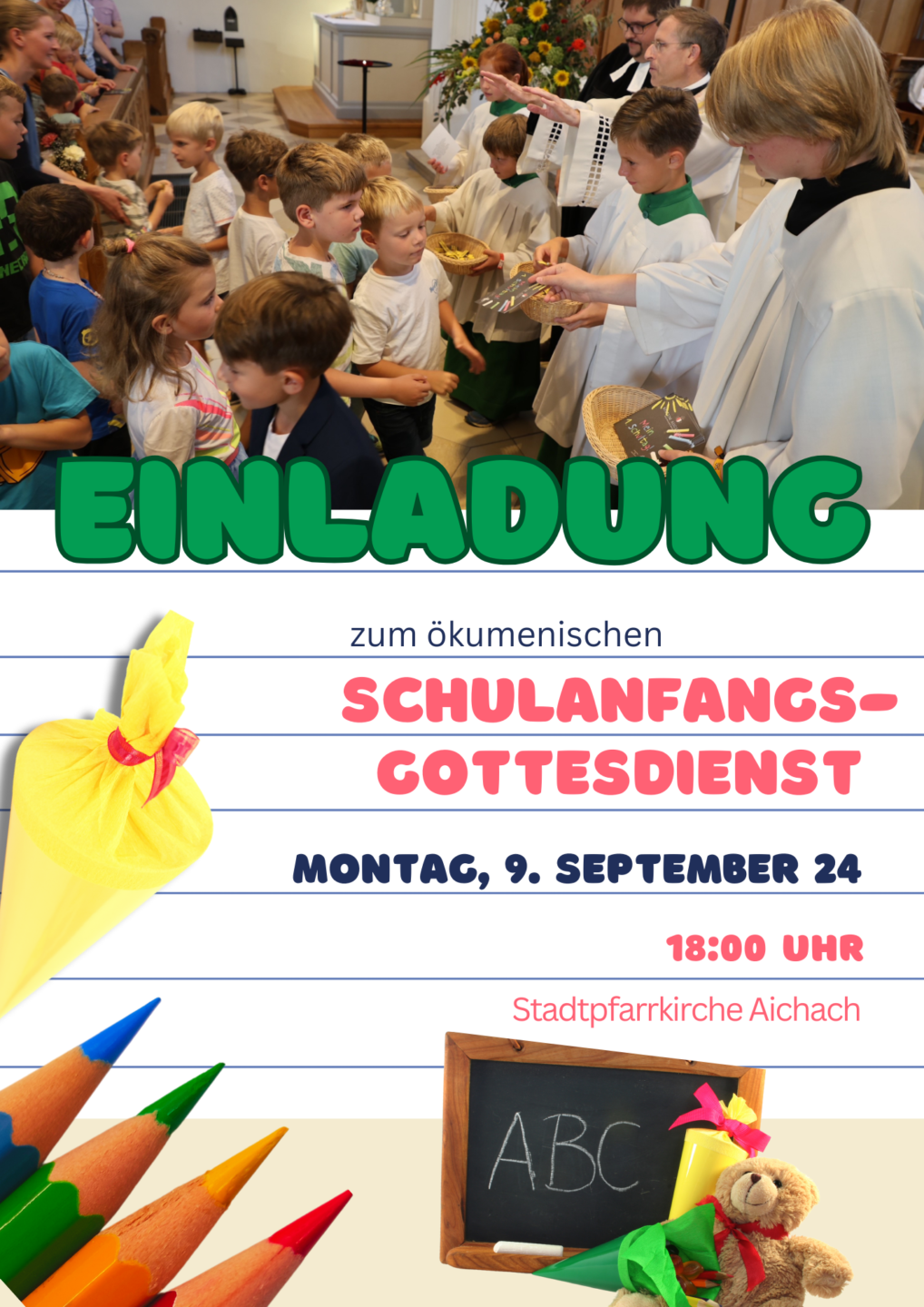 Ökumenischer Schulanfangsgottesdienst
