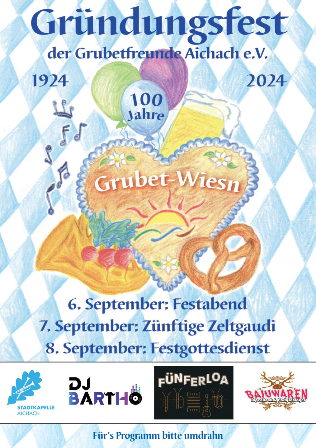 Festgottesdienst zum 100-jährigen Jubiläum der Grubetfreunde Aichach e.V.