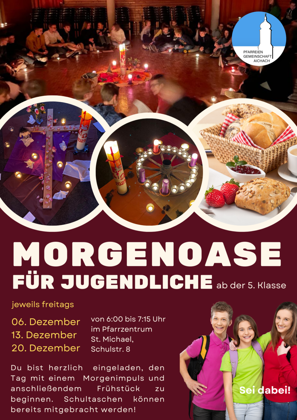 Morgenoase für Jugendliche in der Fastenzeit