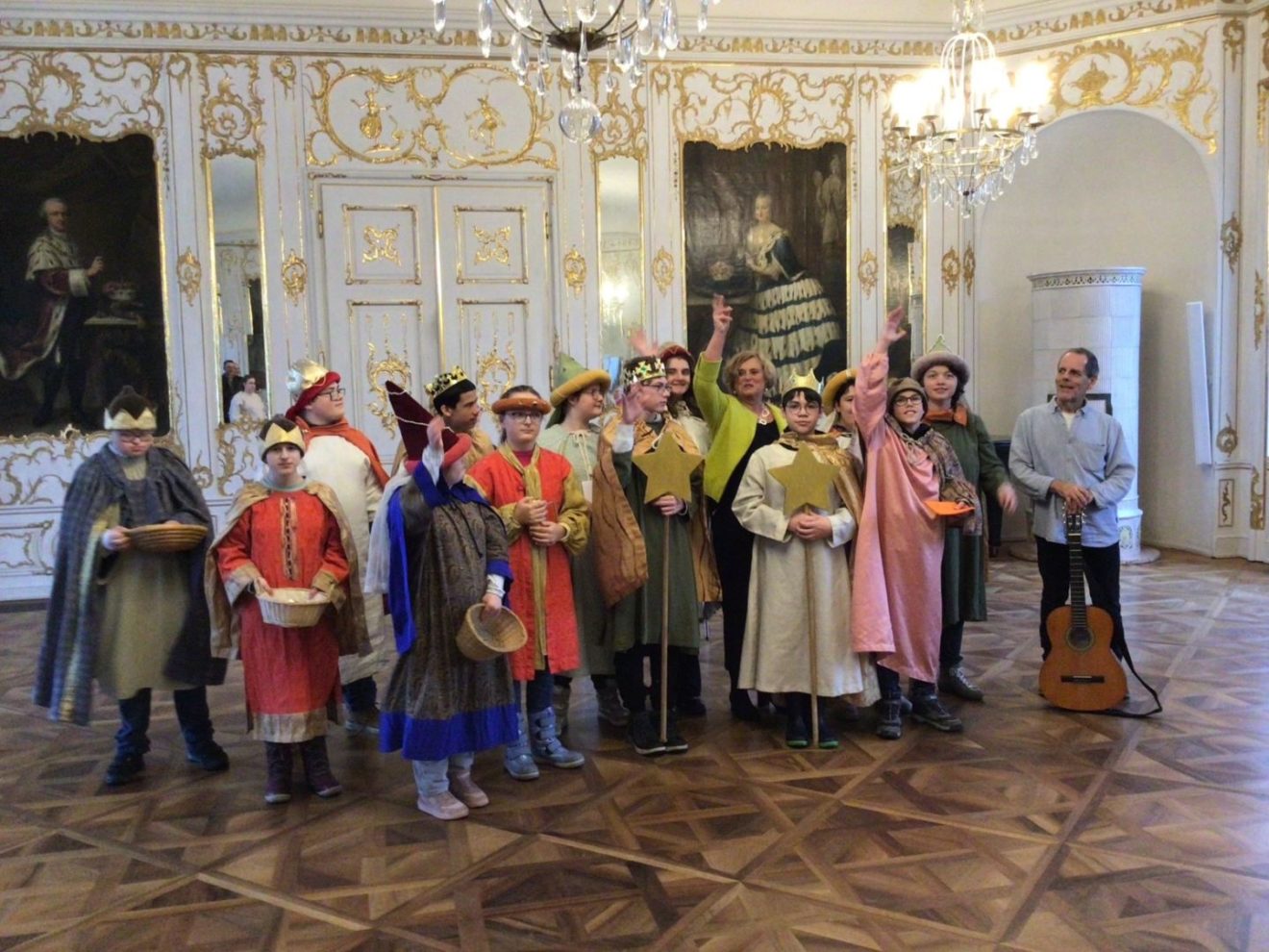 Sternsinger bei der Regierung von Schwaben