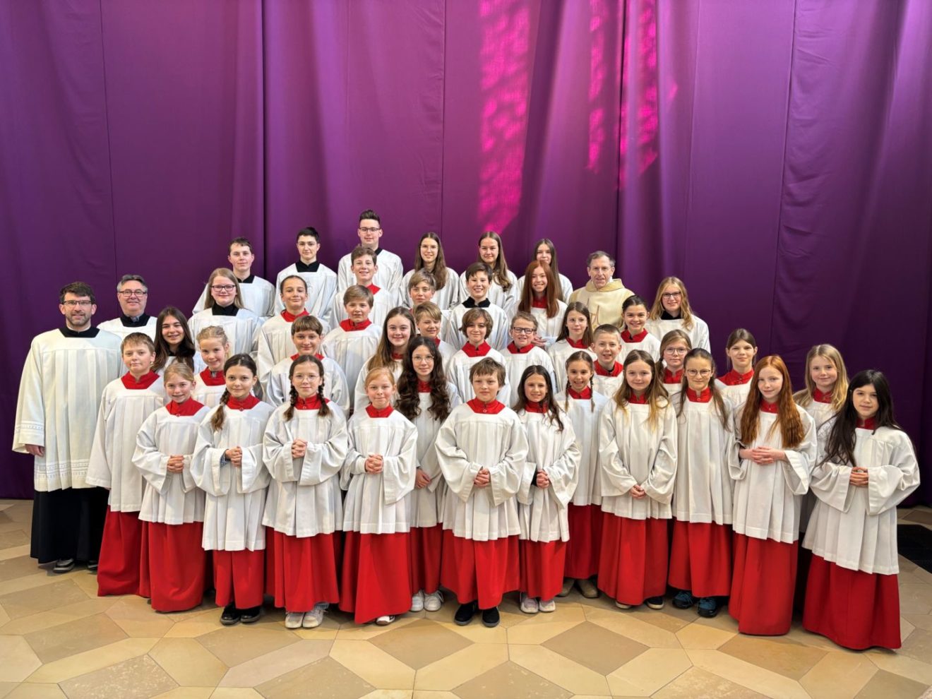 Fototermin der Ministranten