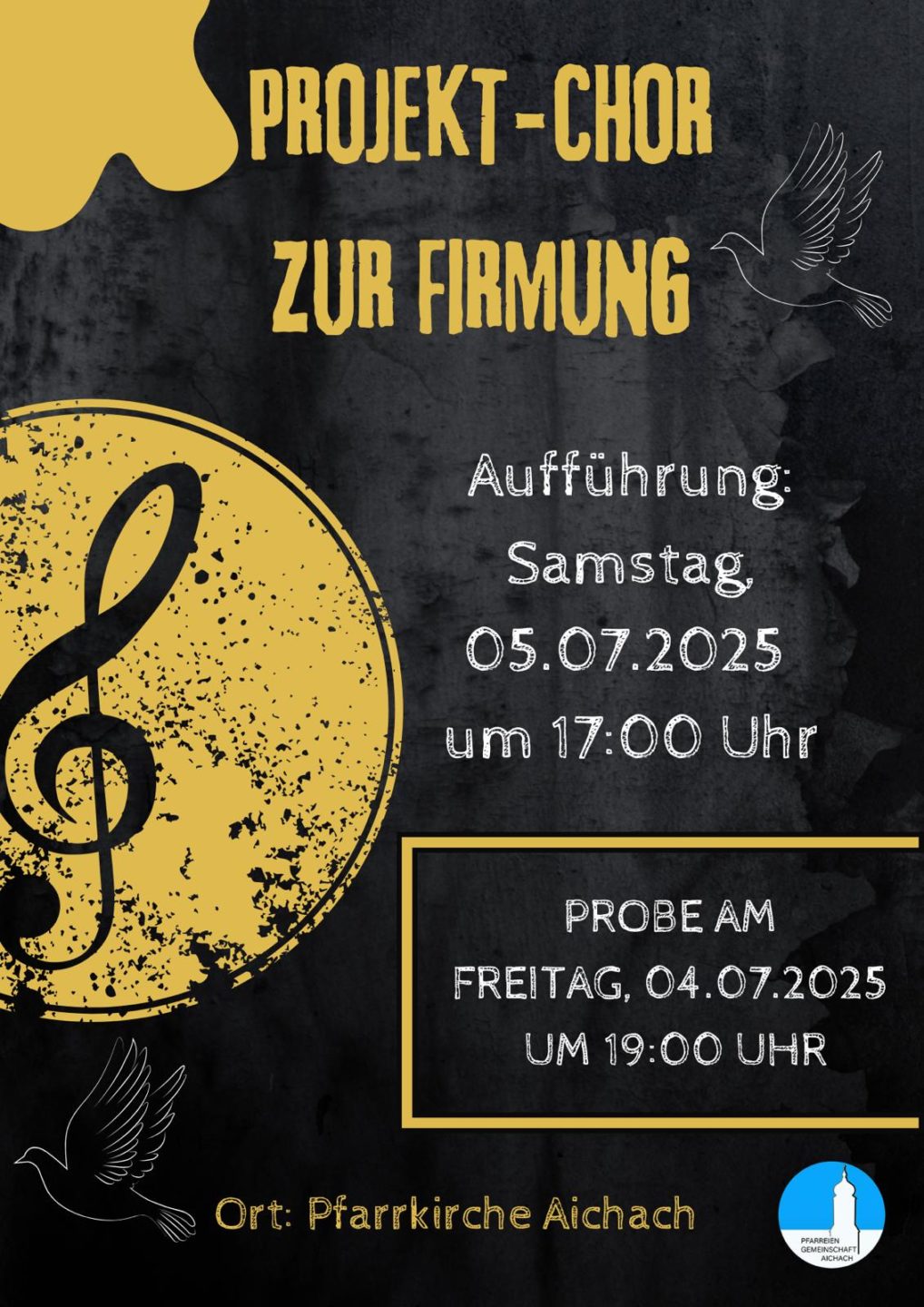 Projektchor für Firmung