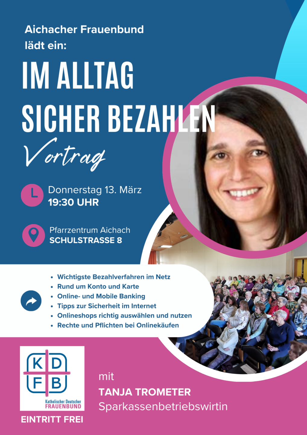 Vortrag: ＂Im Alltag sicher bezahlen＂