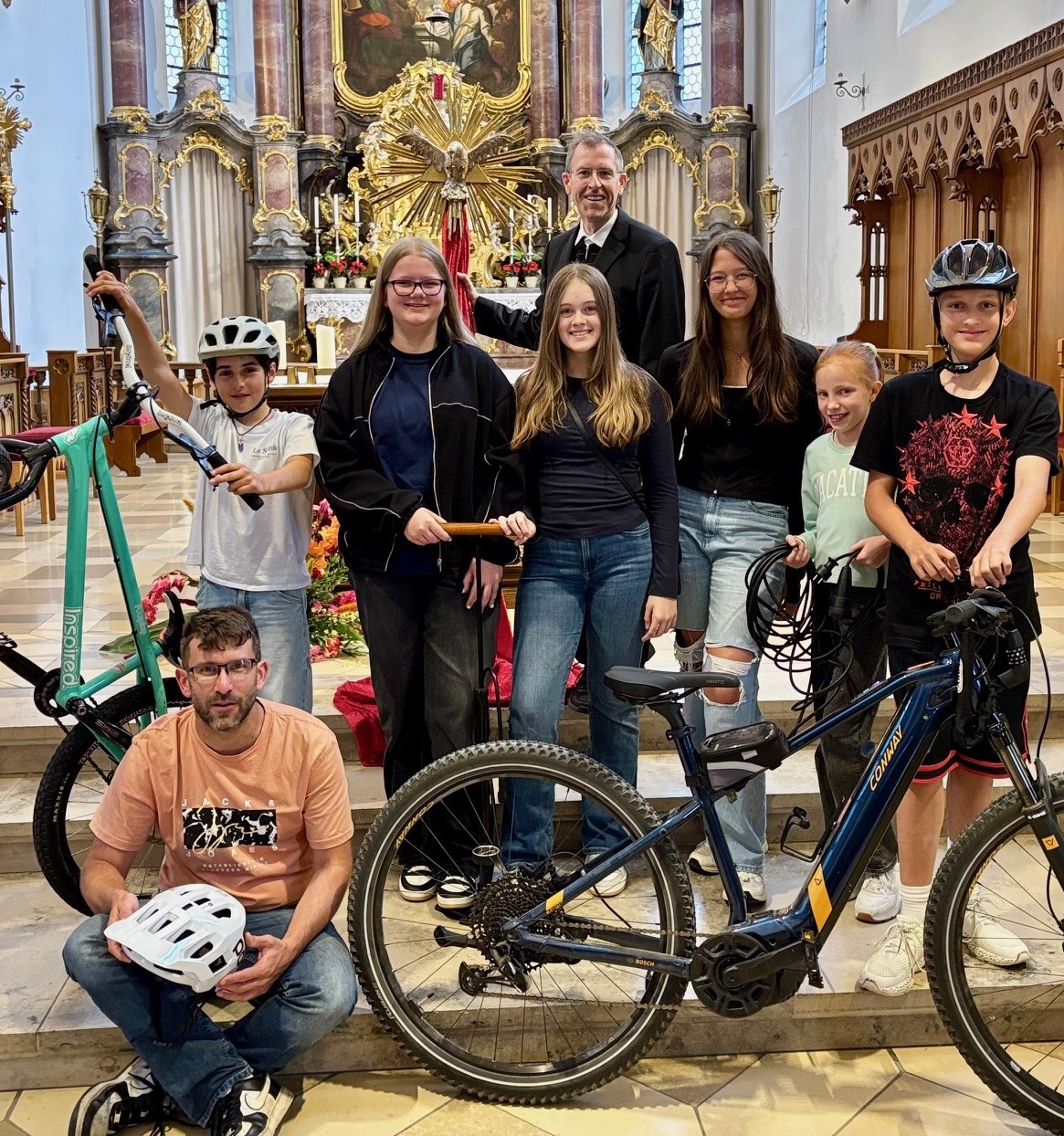 Probe Fahrradgottesdienst