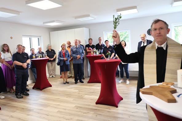 Segnung der neuen Diensträume