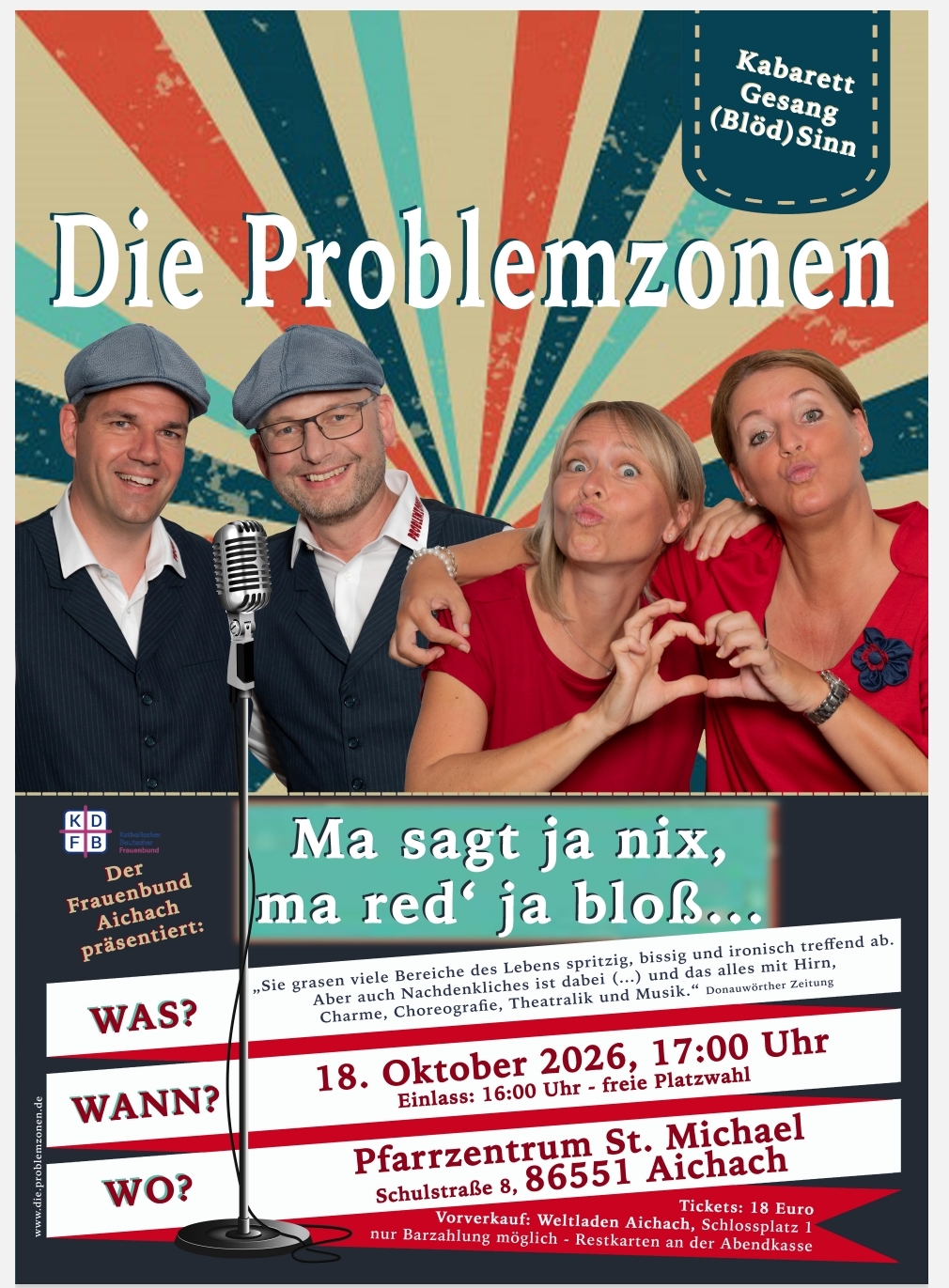Kabarett ＂Die Problemzonen＂