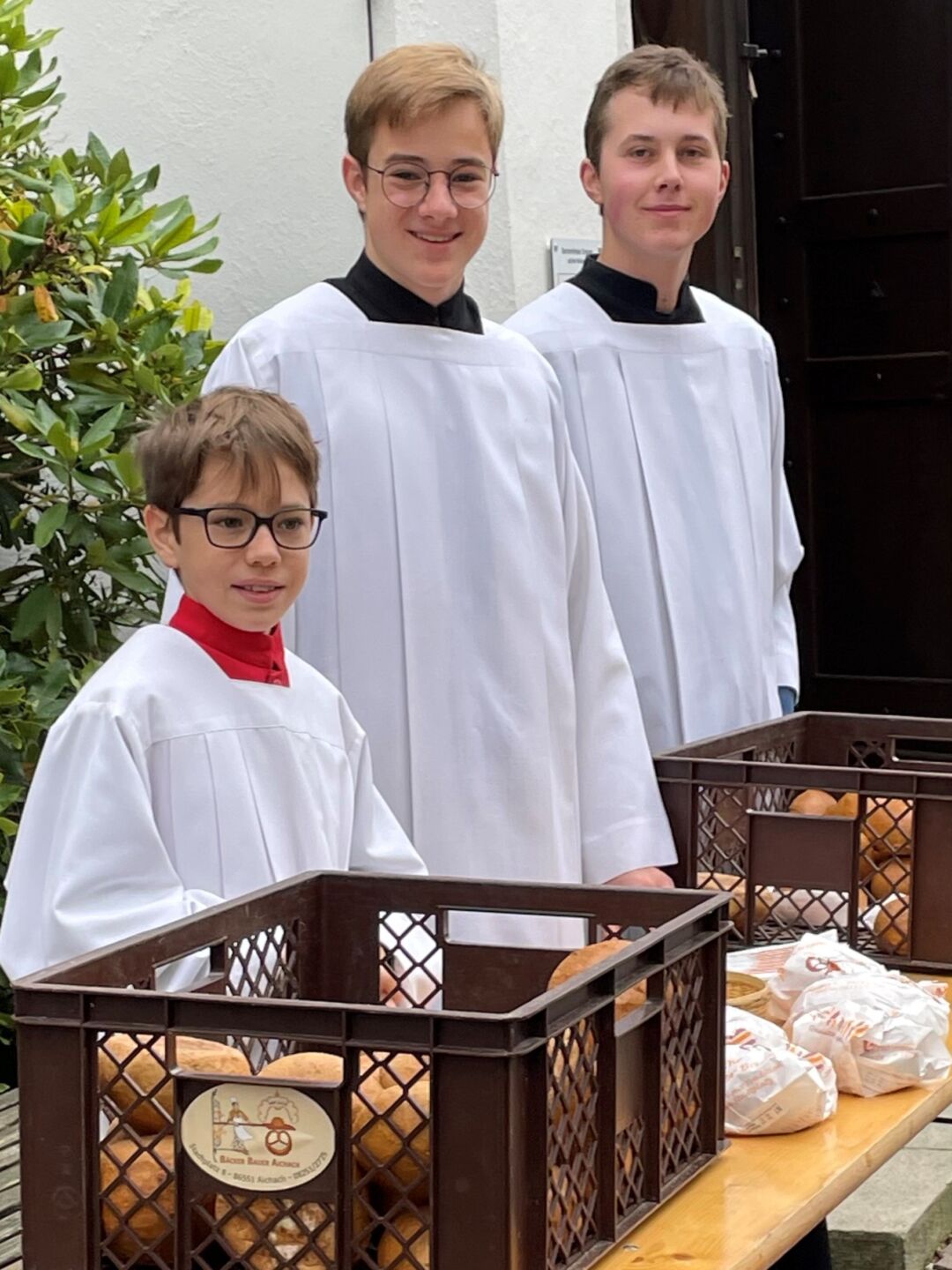 Aktion Minibrot an Erntedank